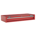 Heavy-Duty Mid-Box Tool Chest with Drawer - Red AP41119