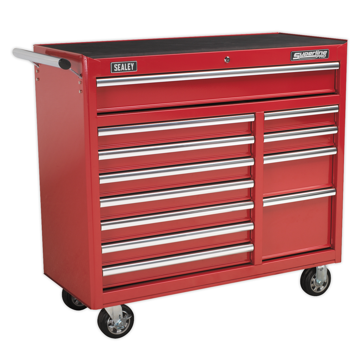 Heavy-Duty Rollcab 12 Drawer - Red AP41120
