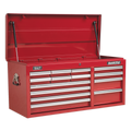 Heavy-Duty Topchest 14 Drawer - Red AP41149