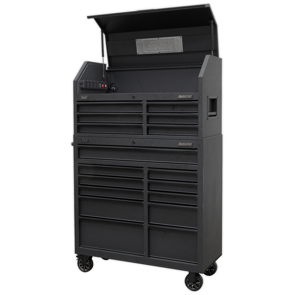 Tool Chest Combination with 17 Soft Close Drawers & Power Bar AP41BESTACK