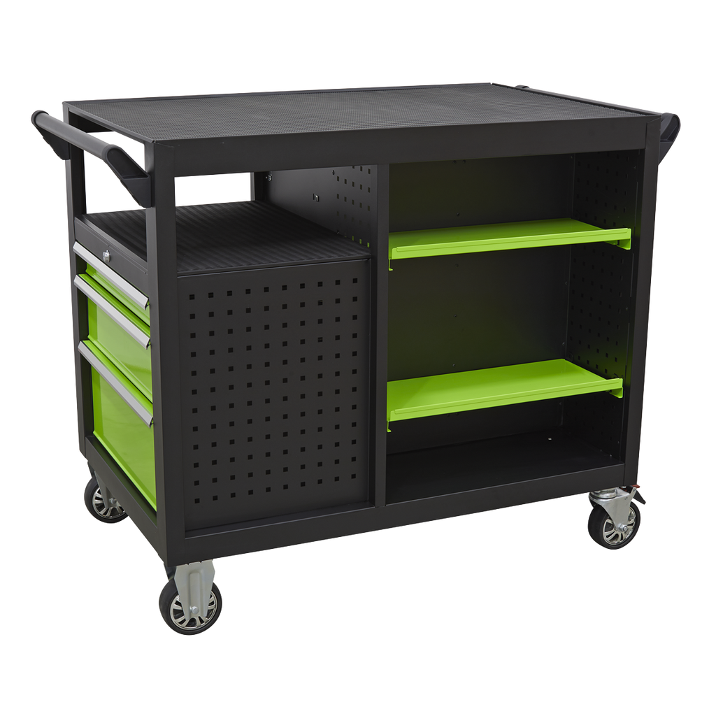 Mobile Workstation 10 Drawer 1140mm AP45MWS