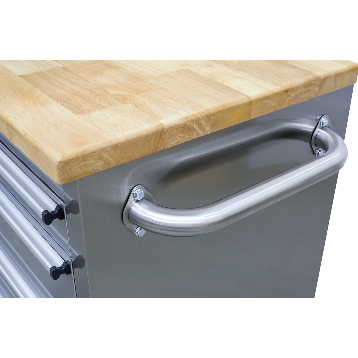 Mobile Stainless Steel Tool Cabinet 4 Drawer AP4804SS