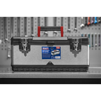 Stainless Steel Toolbox with Tote Tray 505mm AP505S