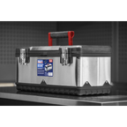 Stainless Steel Toolbox with Tote Tray 505mm AP505S