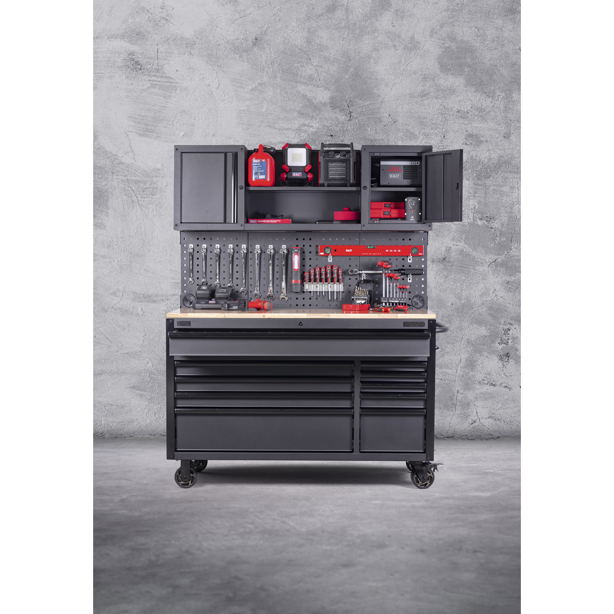 Mobile Workstation 10 Drawer AP5210BE