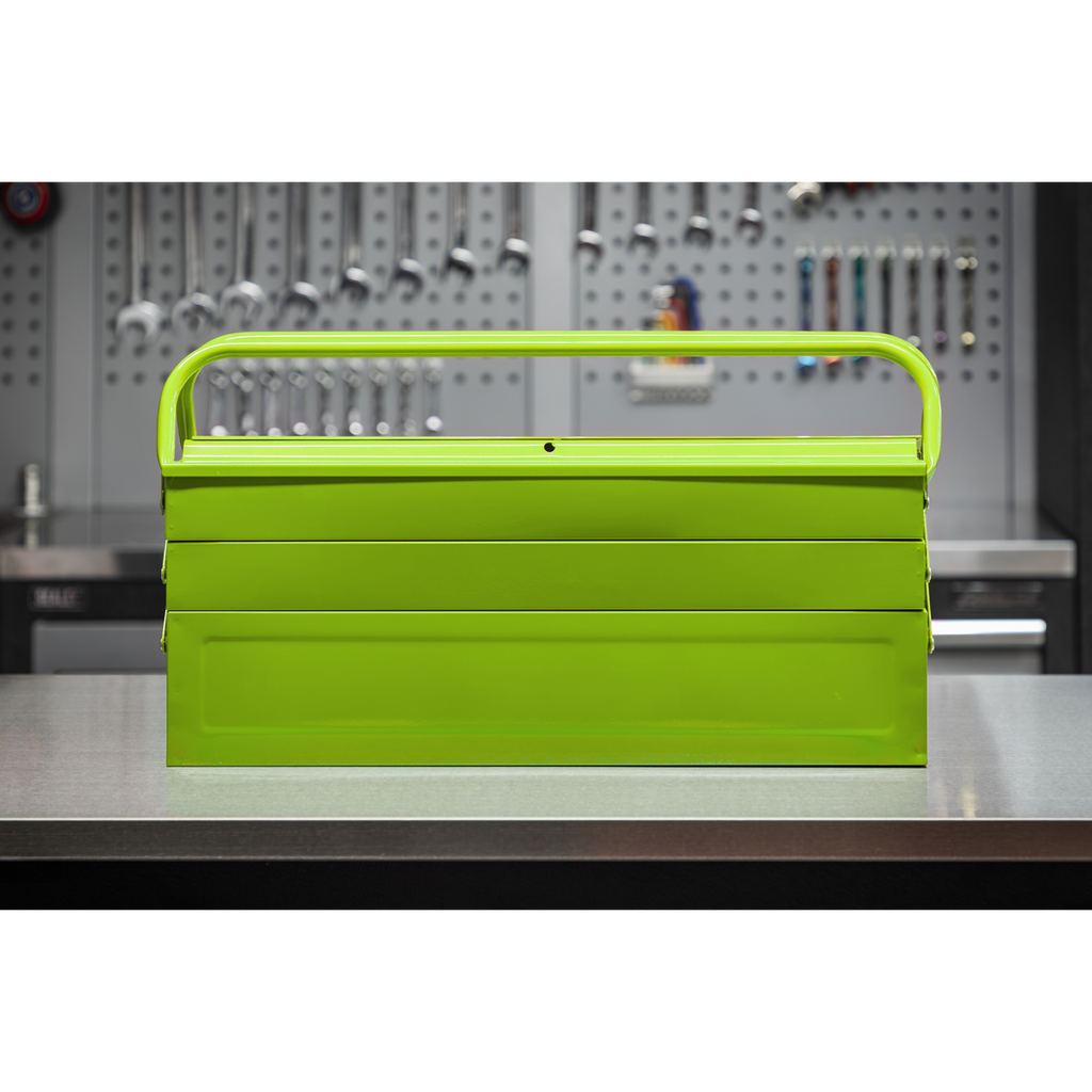 4 Tray Cantilever Toolbox 530mm - Green AP521HV