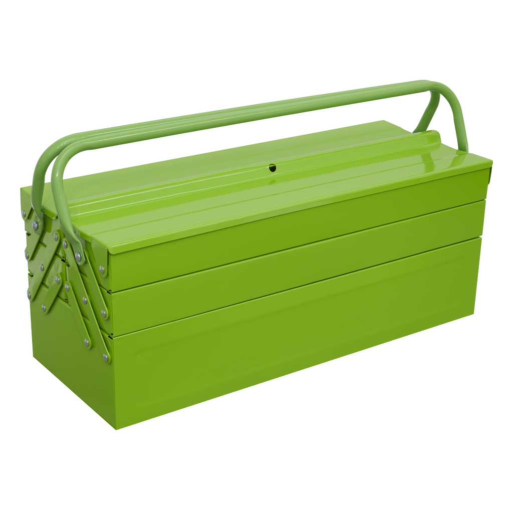 4 Tray Cantilever Toolbox 530mm - Green AP521HV