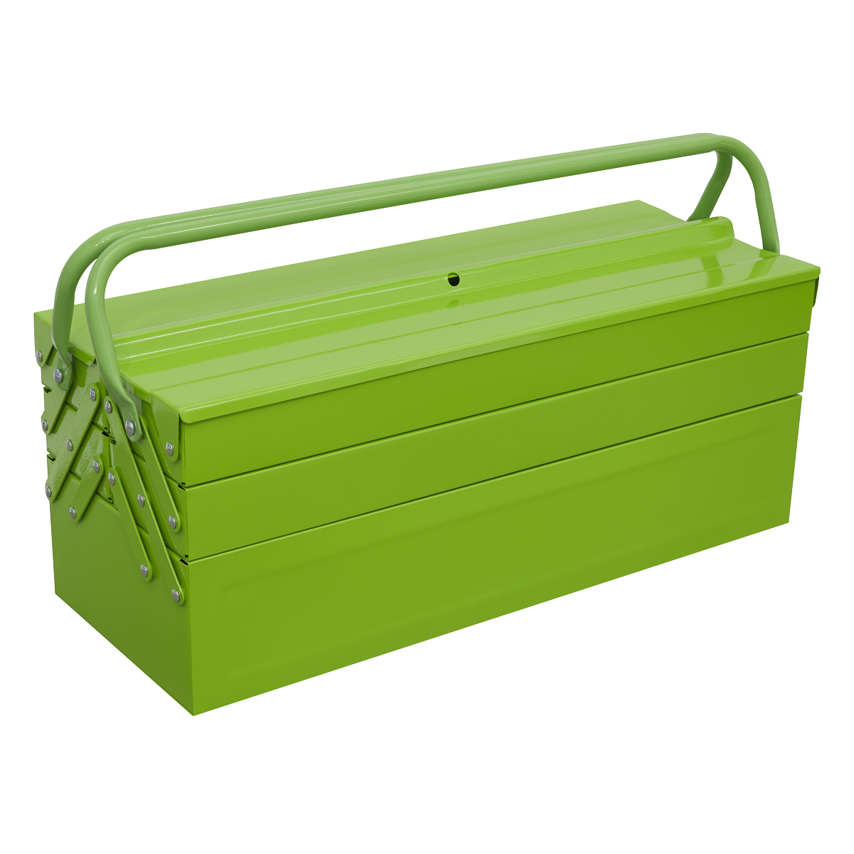 4 Tray Cantilever Toolbox 530mm - Green AP521HV