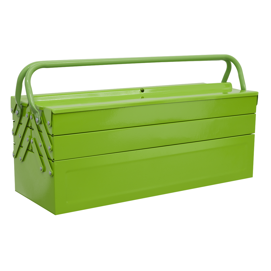 4 Tray Cantilever Toolbox 530mm - Green AP521HV