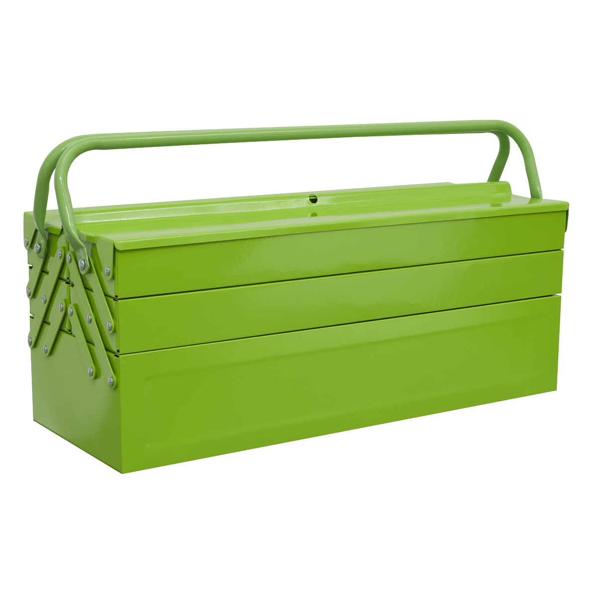 4 Tray Cantilever Toolbox 530mm - Green AP521HV