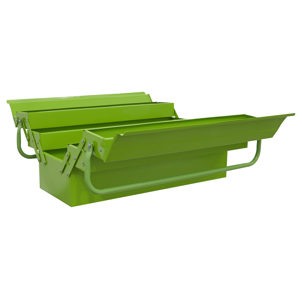 4 Tray Cantilever Toolbox 530mm - Green AP521HV