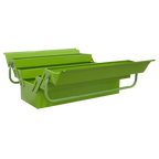 4 Tray Cantilever Toolbox 530mm - Green AP521HV