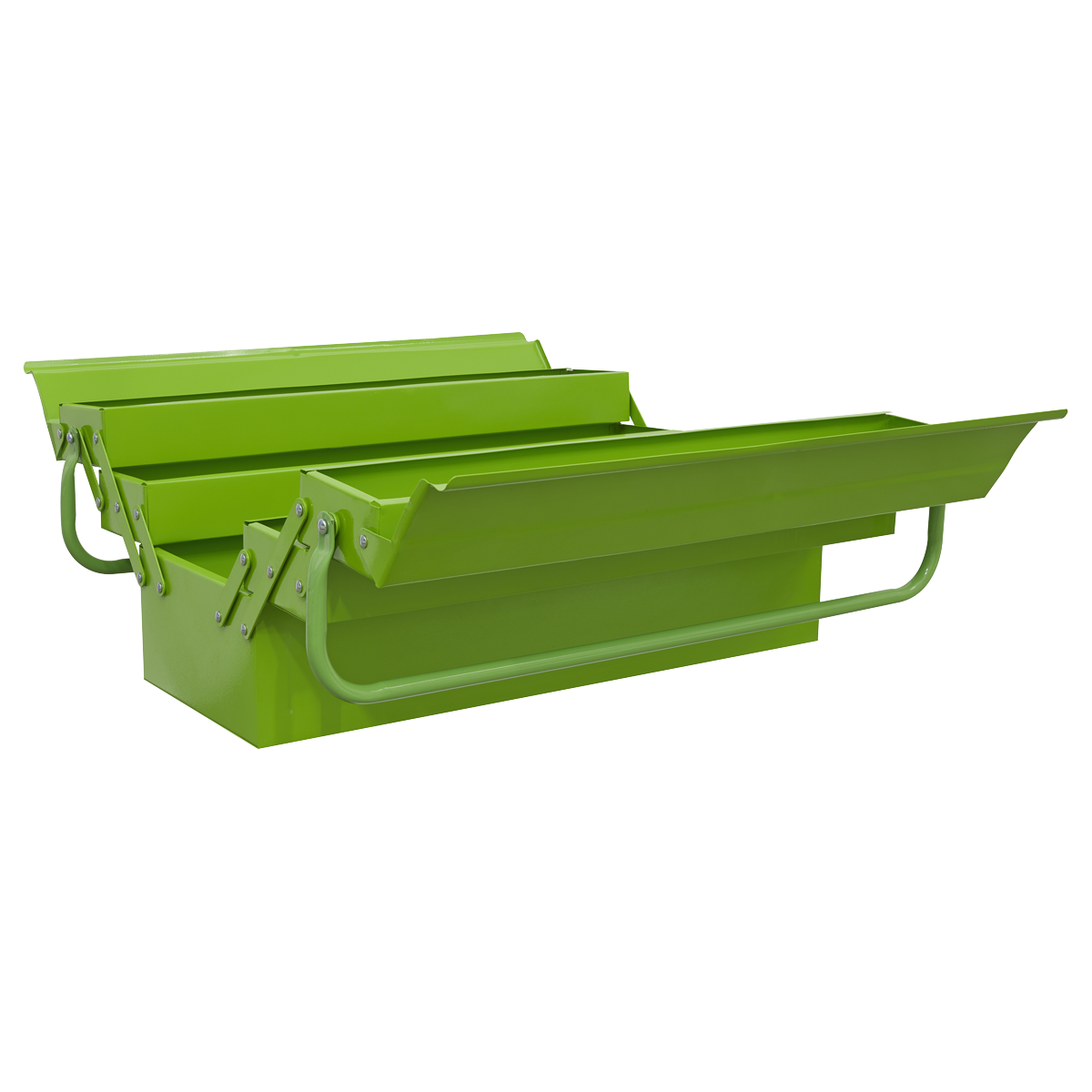 4 Tray Cantilever Toolbox 530mm - Green AP521HV