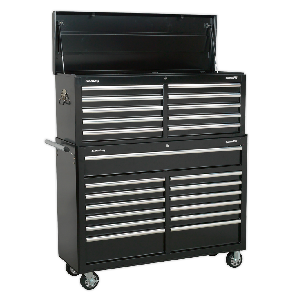 Tool Chest Combination 23 Drawer - Black AP52COMBO2