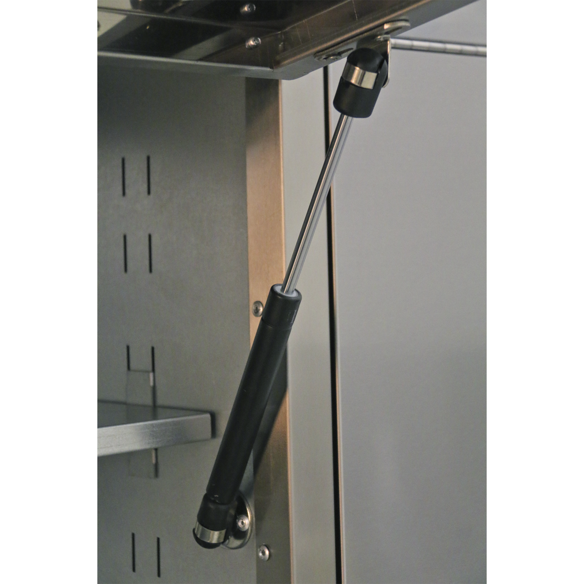 Mobile Stainless Steel Tool Cabinet 10 Drawer with Backboard & 2 Wall Cupboards AP5520SS