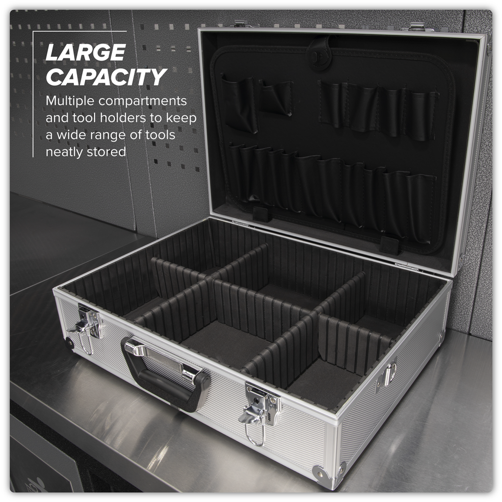 Aluminium Tool Case with Square Edges AP603