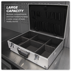 Aluminium Tool Case with Square Edges AP603