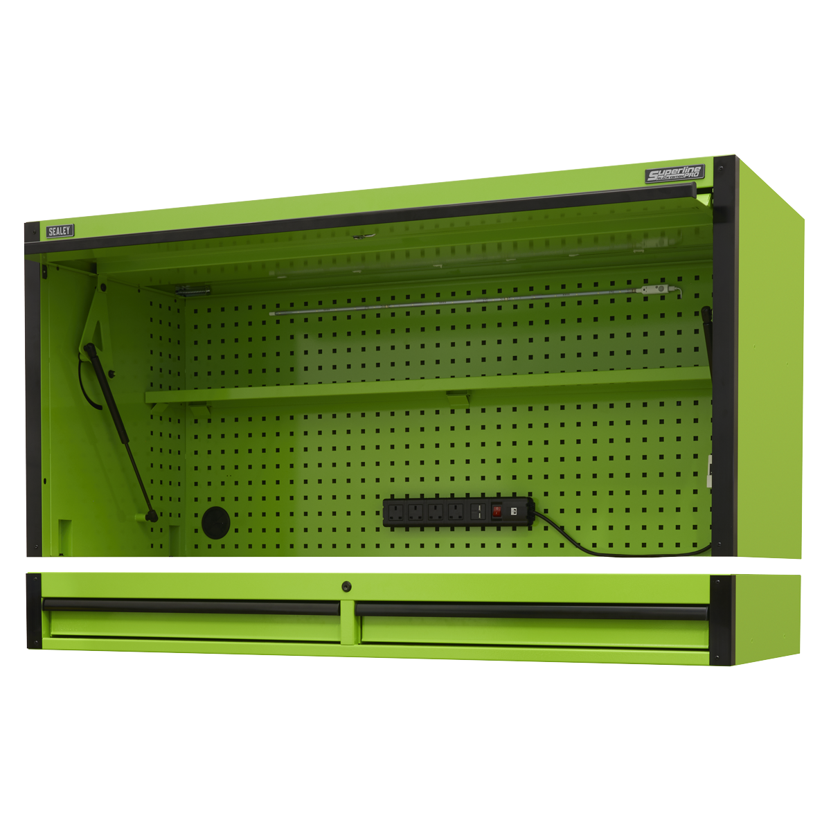 Top Hutch & 2 Drawer Riser 1549mm AP6103BE