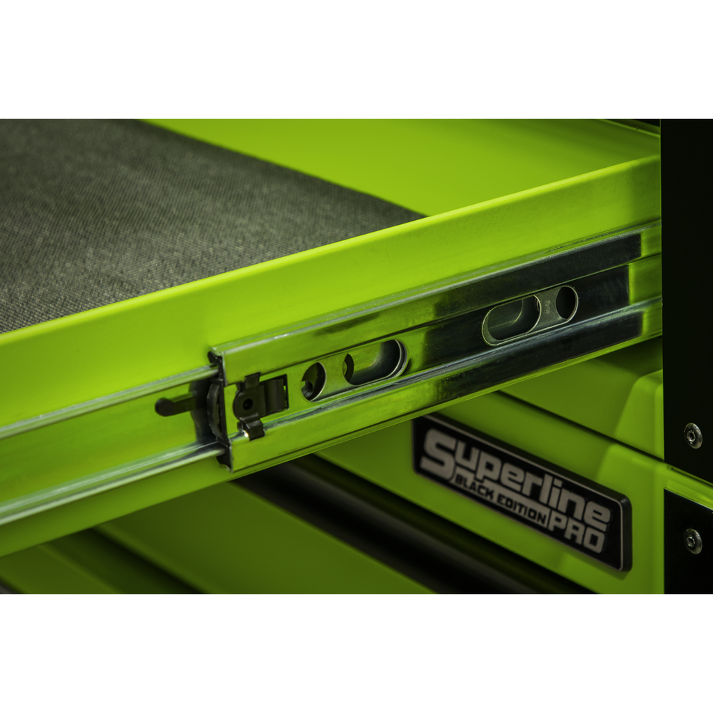 Mobile Trolley with Wooden Worktop, Hutch, 2 Drawer Riser & Side Locker 15 Drawer 1549mm AP6115BECOMBO2