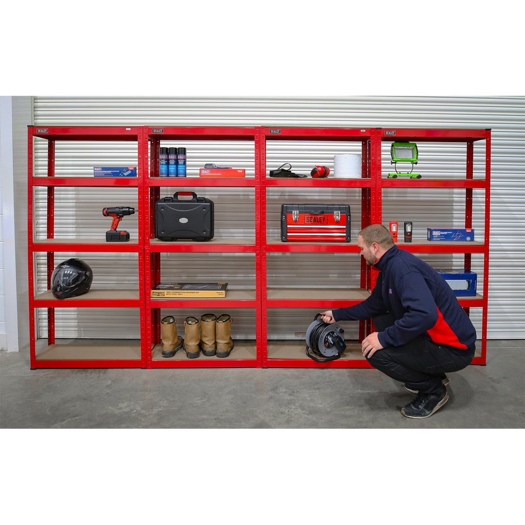 Racking Unit with 5 Shelves 150kg Capacity Per Level - Set of 4 AP6150COMBO
