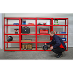 Racking Unit with 5 Shelves 150kg Capacity Per Level - Set of 4 AP6150COMBO