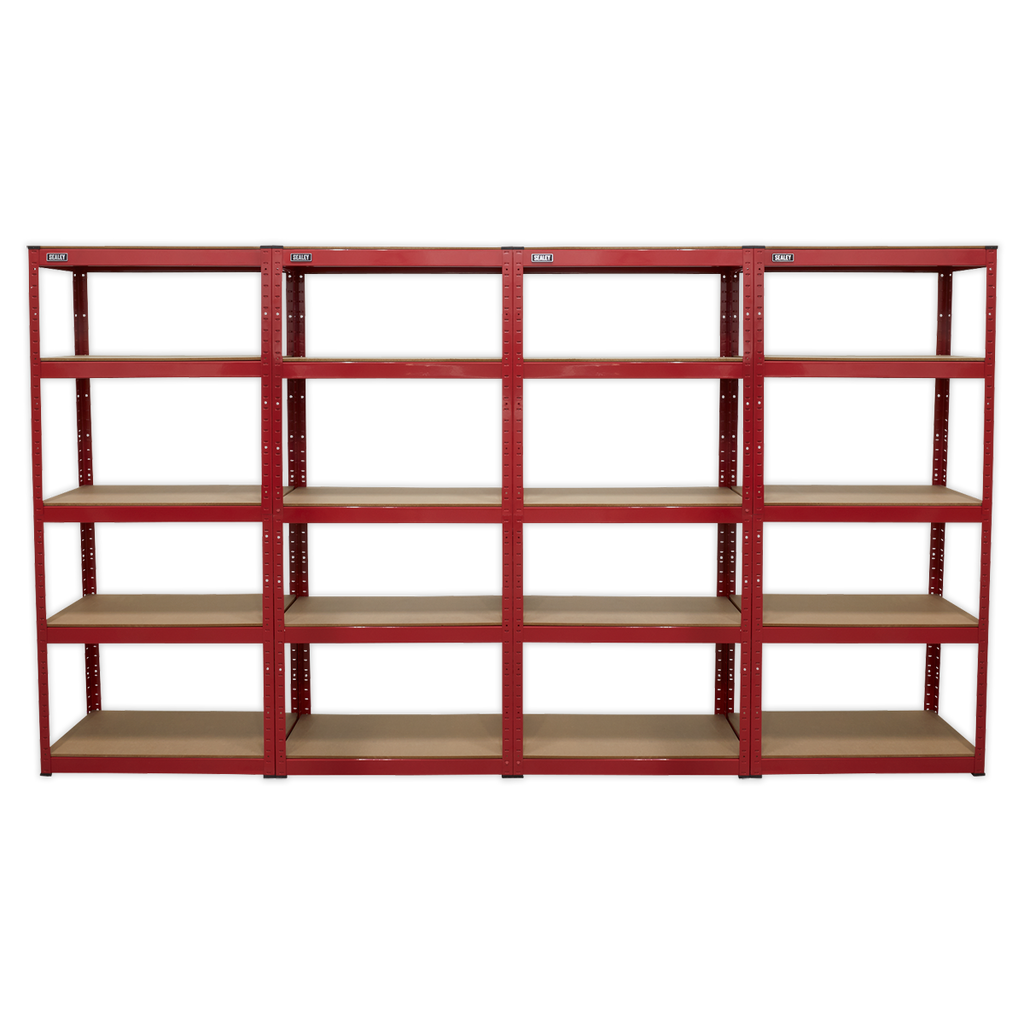 Racking Unit with 5 Shelves 150kg Capacity Per Level - Set of 4 AP6150COMBO