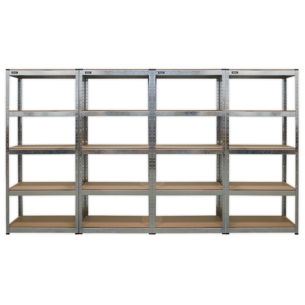 Racking Unit 5 Shelf 150kg Capacity Per Level - Set of 4 AP6150GSCOMBO