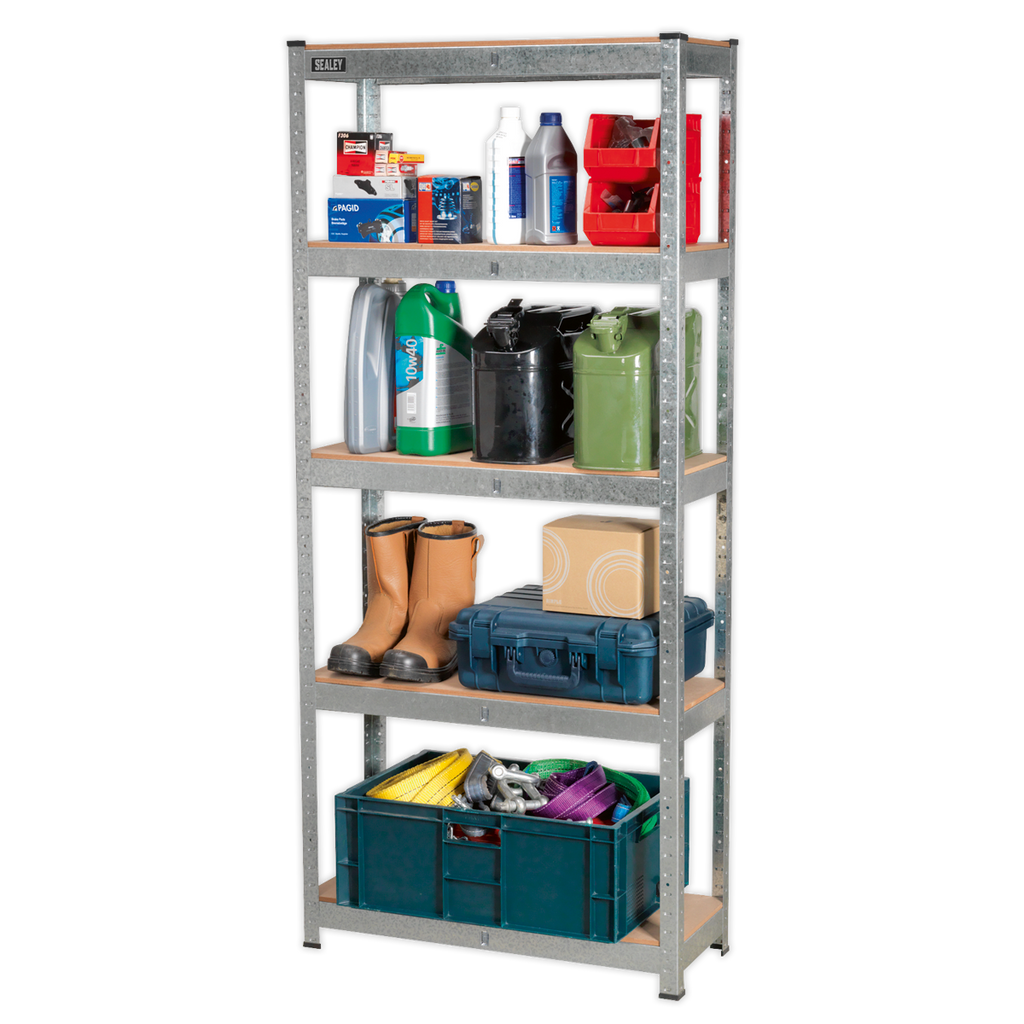 Racking Unit with 5 Shelves 150kg Capacity Per Level AP6150GS