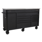 Mobile Tool Cabinet with Power Tool Charging Drawer 1600mm AP6310BE