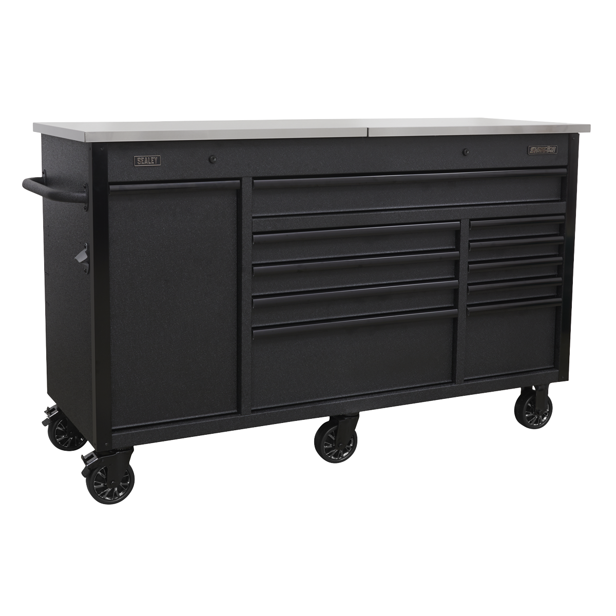 Mobile Tool Cabinet with Power Tool Charging Drawer 1600mm AP6310BE