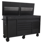Mobile Tool Cabinet with Power Tool Charging Drawer 1600mm AP6310BE