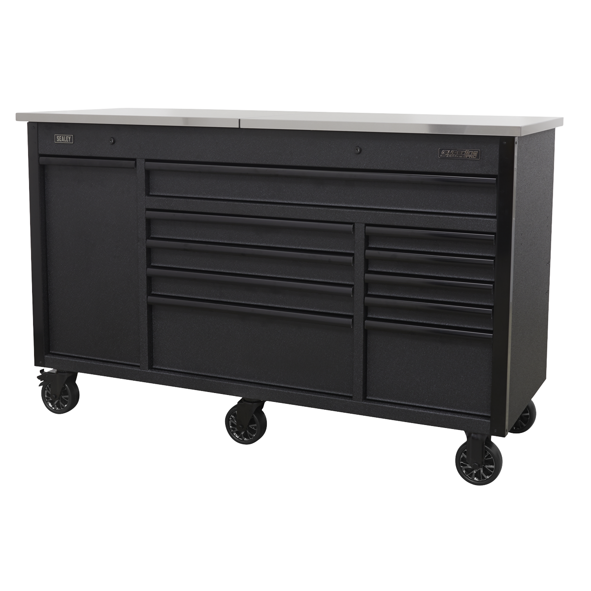 Mobile Tool Cabinet with Power Tool Charging Drawer 1600mm AP6310BE