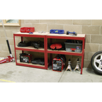 Racking Unit with 5 Shelves 350kg Capacity Per Level AP6350