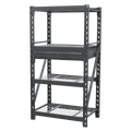 Heavy-Duty Racking Unit with 4 Mesh Shelves & Single Drawer 640kg Capacity Per Level AP6372COMBO1