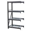 Heavy-Duty Racking Extension Pack with 4 Mesh Shelves 640kg Capacity Per Level AP6372E