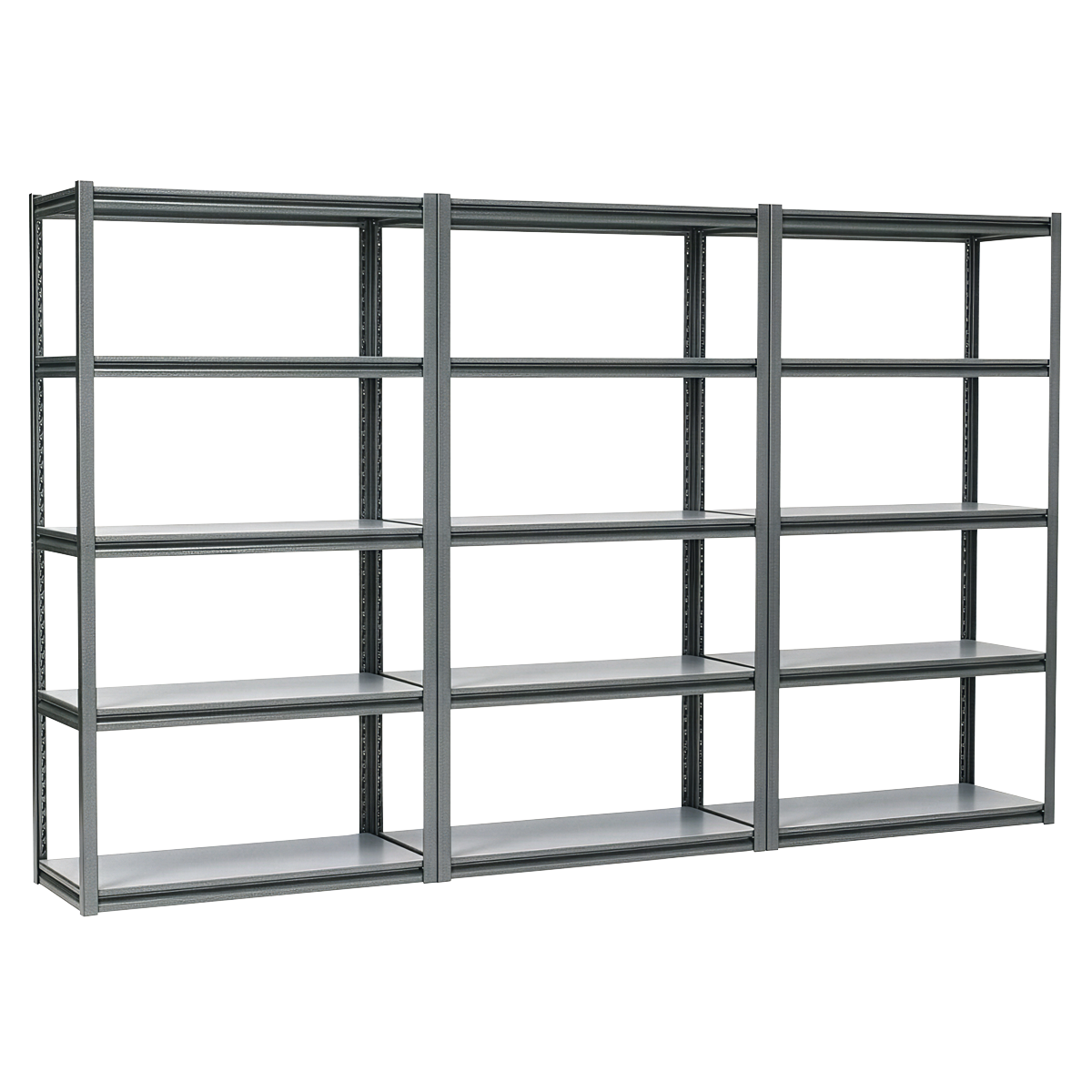 Racking Unit with 5 Shelves 600kg Capacity Per Level - Set of 3 AP6548COMBO1