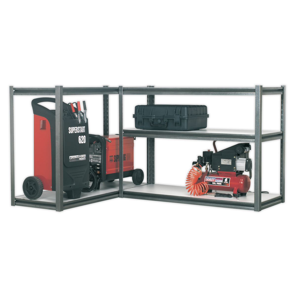 Racking Unit with 5 Shelves 600kg Capacity Per Level AP6548