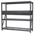 Heavy-Duty Racking Unit with 4 Mesh Shelves & Double Drawer 640kg Capacity Per Level AP6572COMBO1