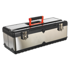 Stainless Steel Toolbox with Tote Tray 660mm AP660S