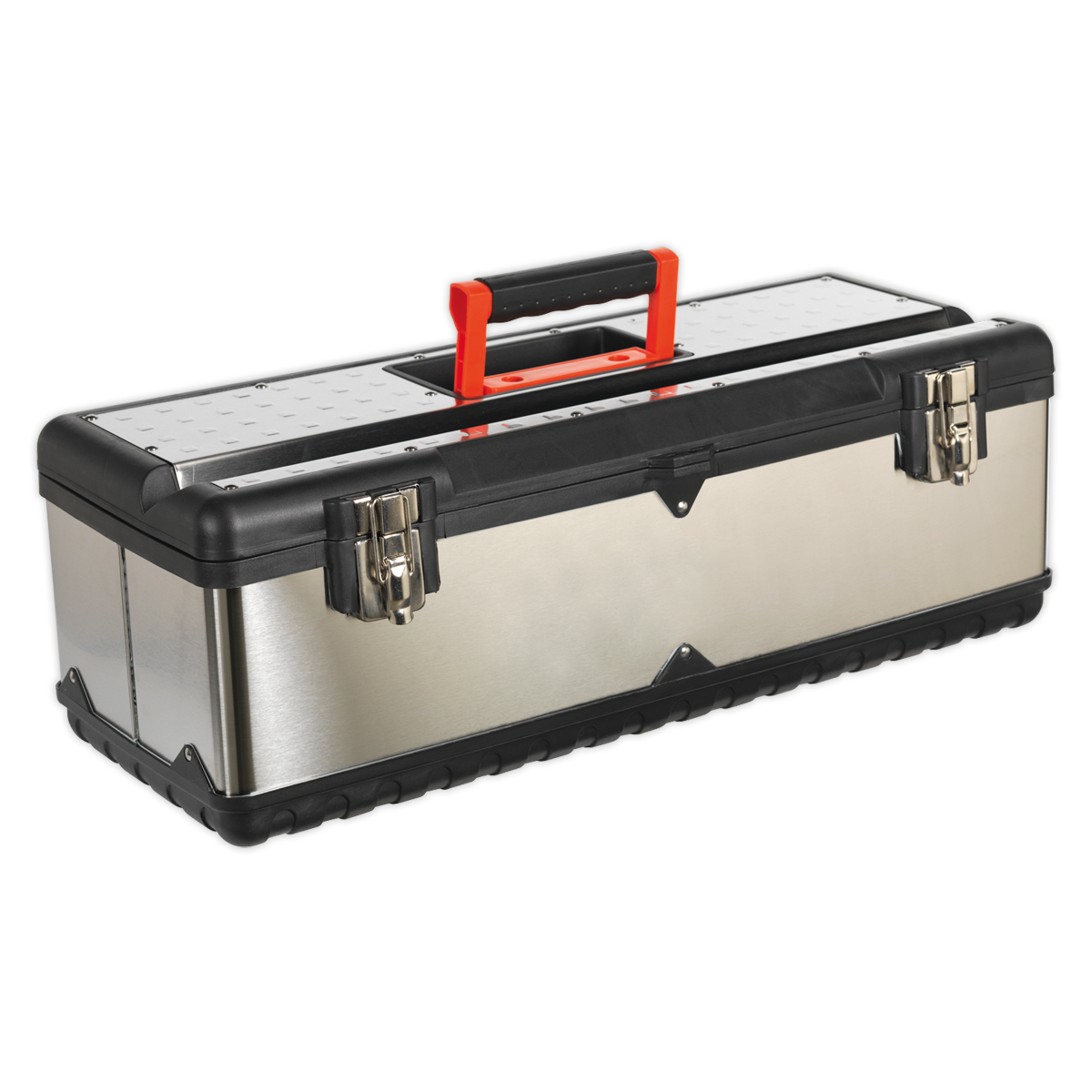 Stainless Steel Toolbox with Tote Tray 660mm AP660S