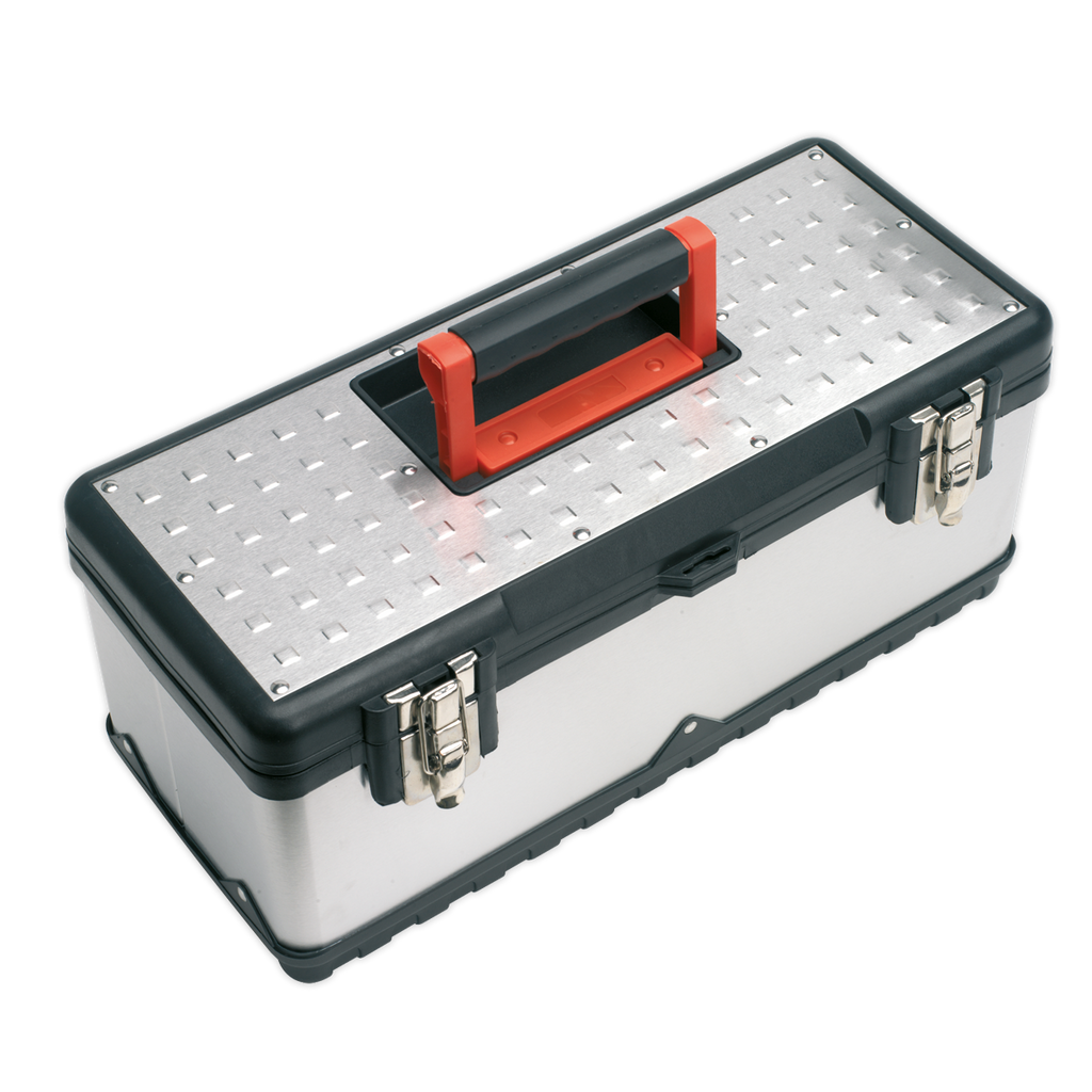 Stainless Steel Toolbox with Tote Tray 660mm AP660S