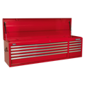 Topchest 10 Drawer - Red AP6610