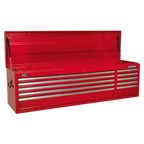 Topchest 10 Drawer - Red AP6610