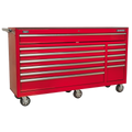 Rollcab 12 Drawer - Red AP6612