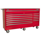 Rollcab 12 Drawer - Red AP6612