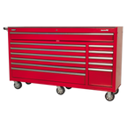 Rollcab 12 Drawer - Red AP6612