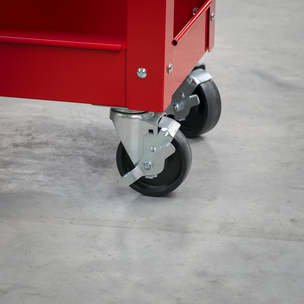 Mobile Tool & Parts Trolley - Red AP705M