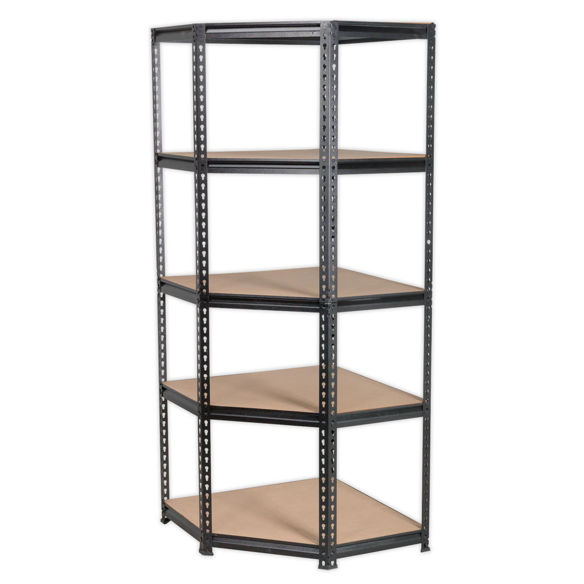 5-Level Corner Racking Unit 150kg Capacity Per Level AP7150C