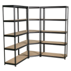 Corner Racking Unit with 5 Shelves AP7150COMBO1
