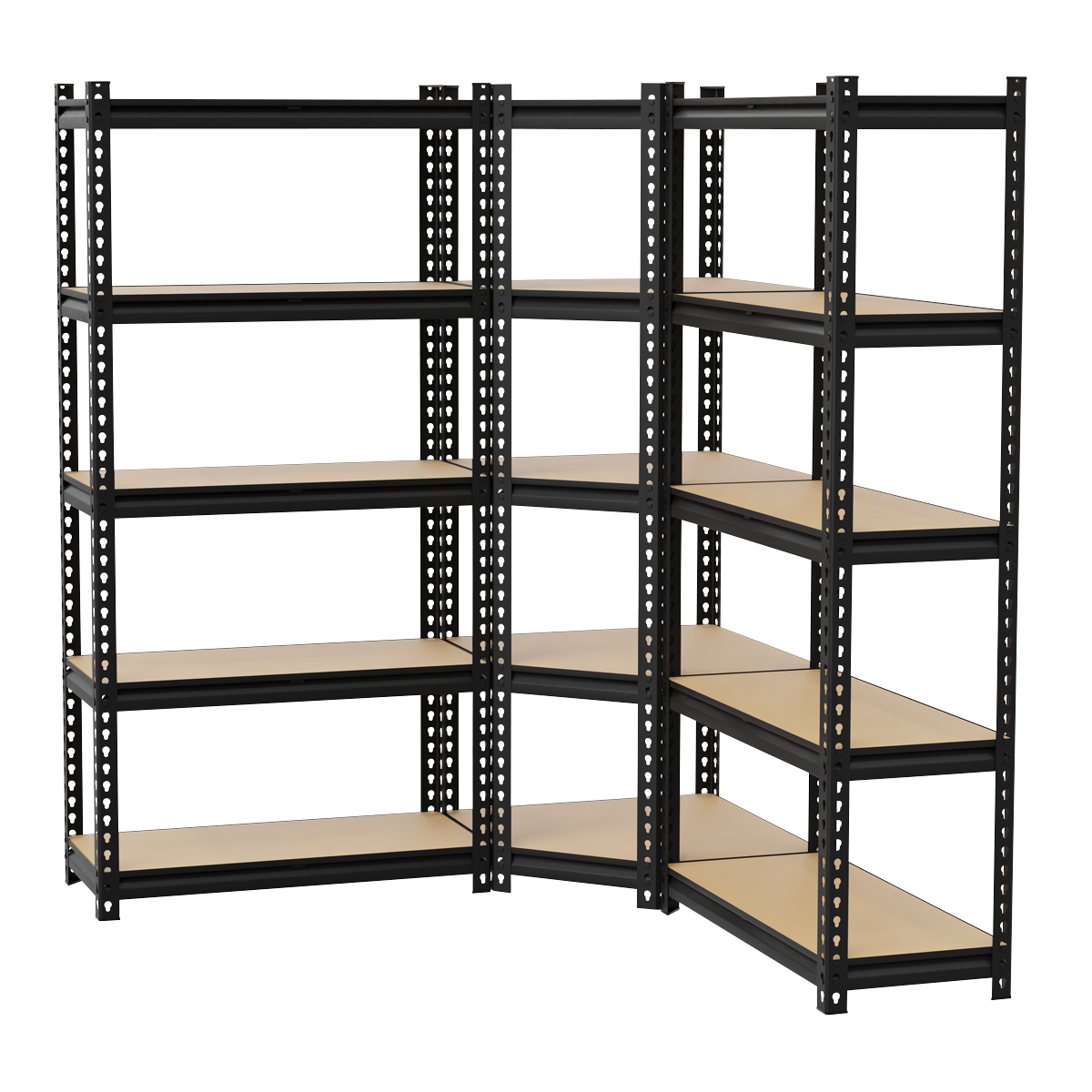 Corner Racking Unit with 5 Shelves AP7150COMBO1